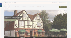 Desktop Screenshot of godstonehotel.com